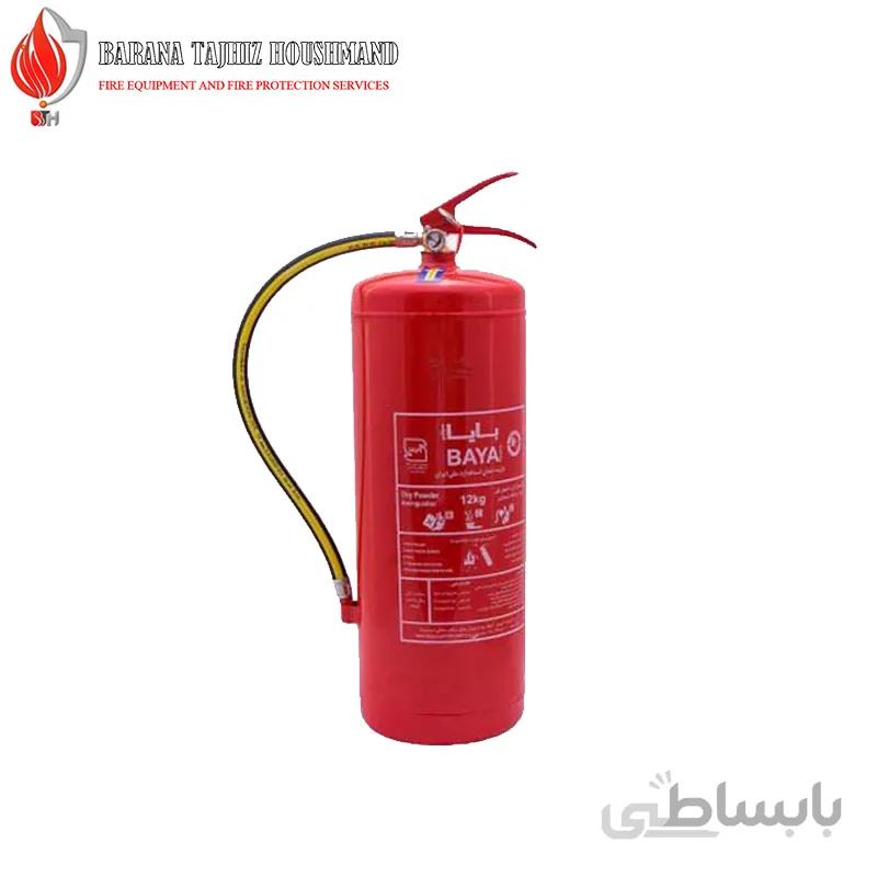 کپسول 12 کیلویی پودر و گاز بایا