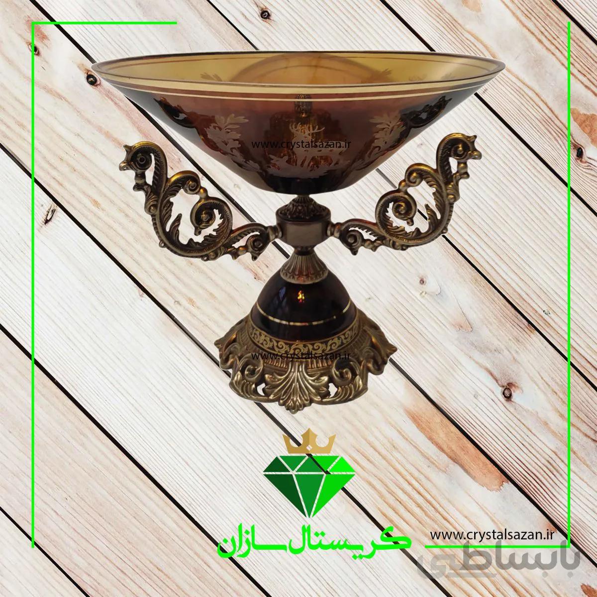 میوه خوری کریستال کد ۱-M1223 کریستال سازان
