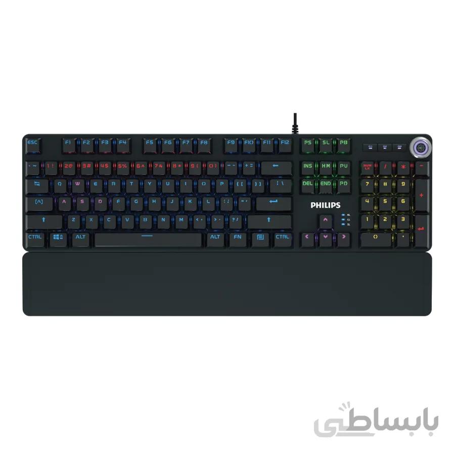 کیبورد گیمینگ مخصوص بازی فیلیپس Philips Gaming Keyboard G605 SPK8605