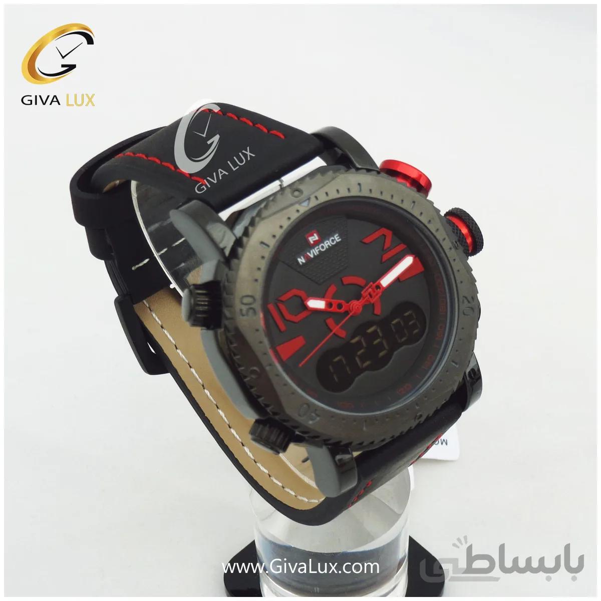 ساعت مردانه دوزمانه نوی فورس مدل nf9094m