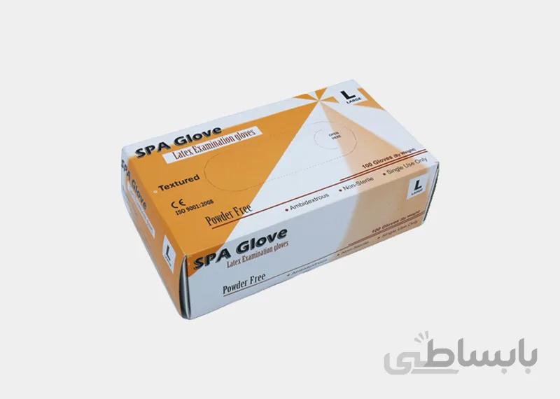دستکش وینیل SPA Glove مالزی(سایز لارج )