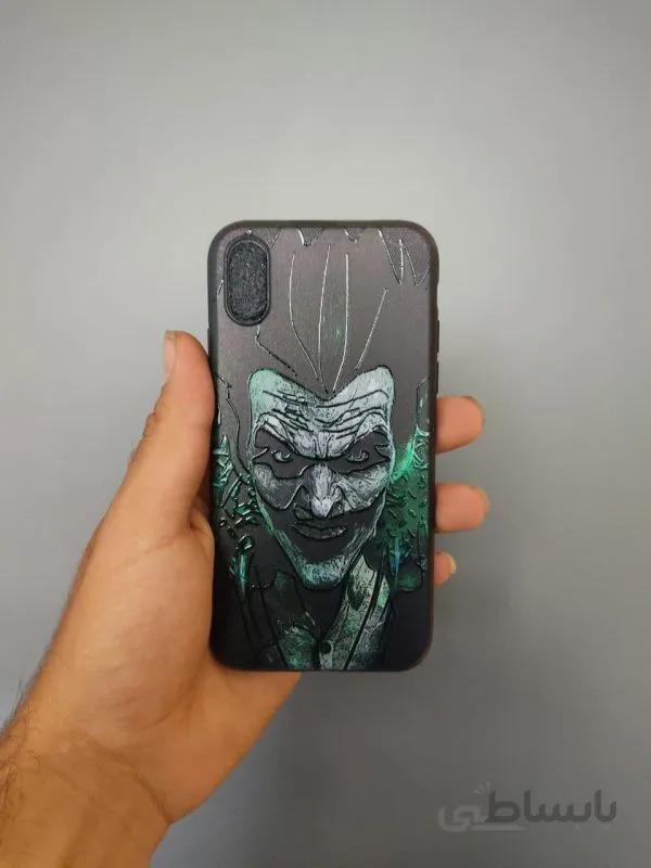 قاب گوشی اپل ایفون x/xs طرح joker