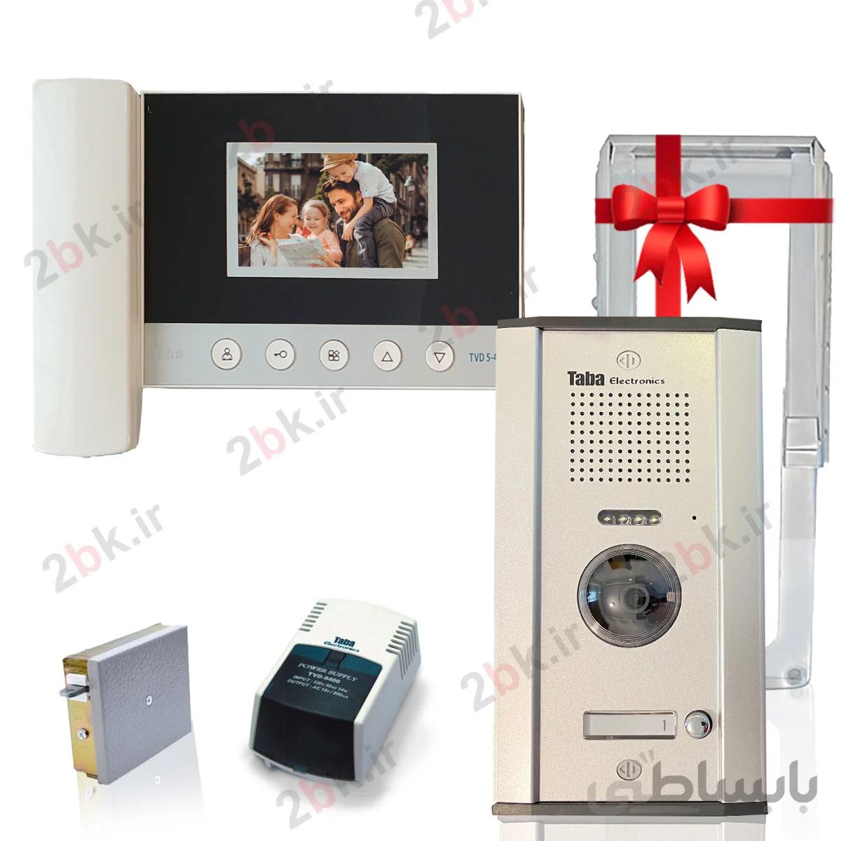 پکیج آیفون تصویری 1 واحدی تابا TVD-5-43