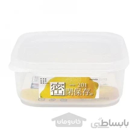 ظرف غذای پلاستیکی کد ۲۰۱(ساخت ‌ژاپن)