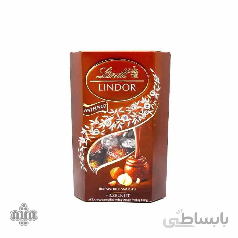 شکلات ترافل فندقی لیندور