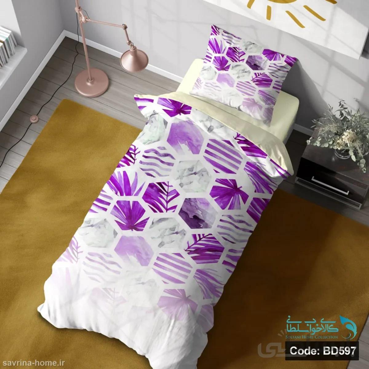 روتختی یک نفره سه بعدی طرح کندو کد BD597 چهار تکه
