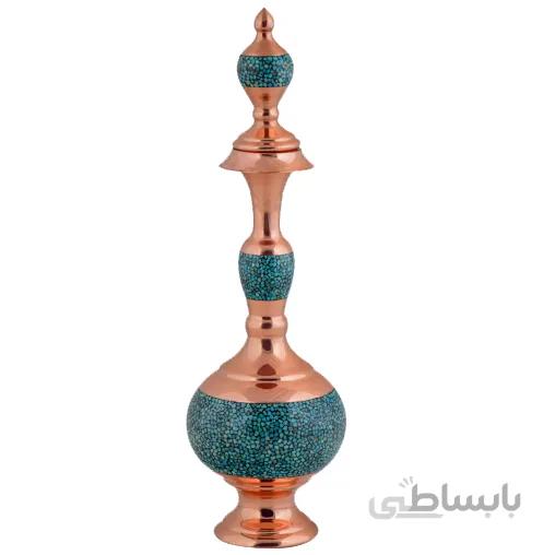 تنگ فیروزه کوب اثر آقاجانی ارتفاع 37 سانتی متر کد TF-33