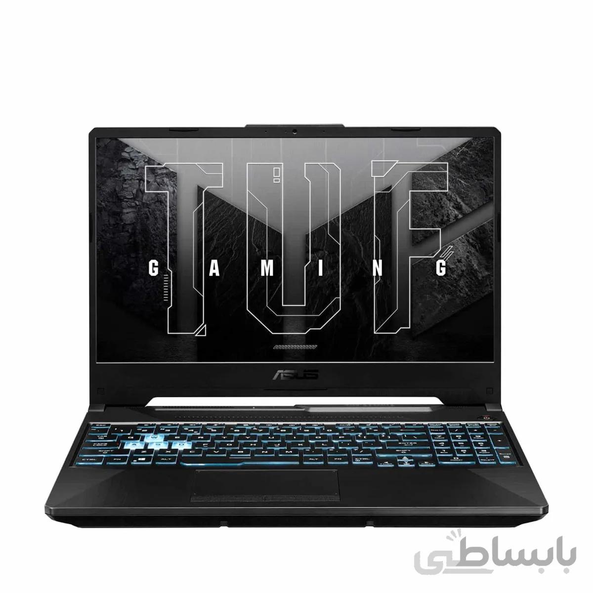 لپ تاپ ایسوس LAPTOP ASUS TUF FX506He i7 11800H RTX 3050Ti ا ASUS GAMING LAPTOP TUF F15 FX506He i8 11800H /RAM 16GB/ 512GB SSD /RTX 3050ti