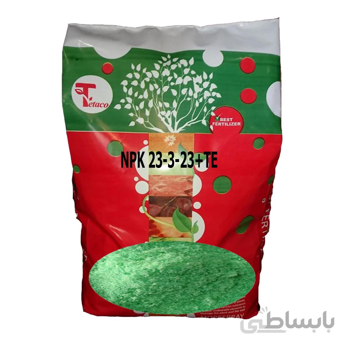 کود NPK 23-3-23 تتاکو برند MORESPRAY وزن 10 کیلوگرم