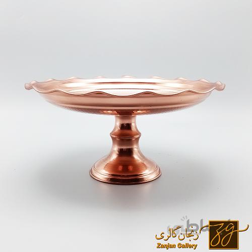 شیرینی خوری مسی طرح ارکیده