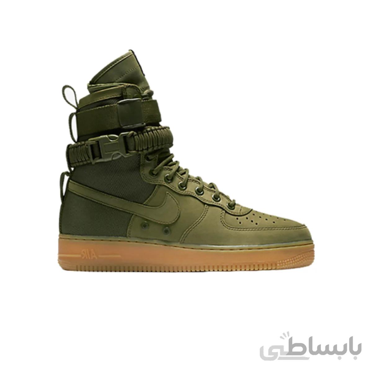 کتونی مردانه نایک ایر فورس 1 Nike Air Force 1 High Green And Gum