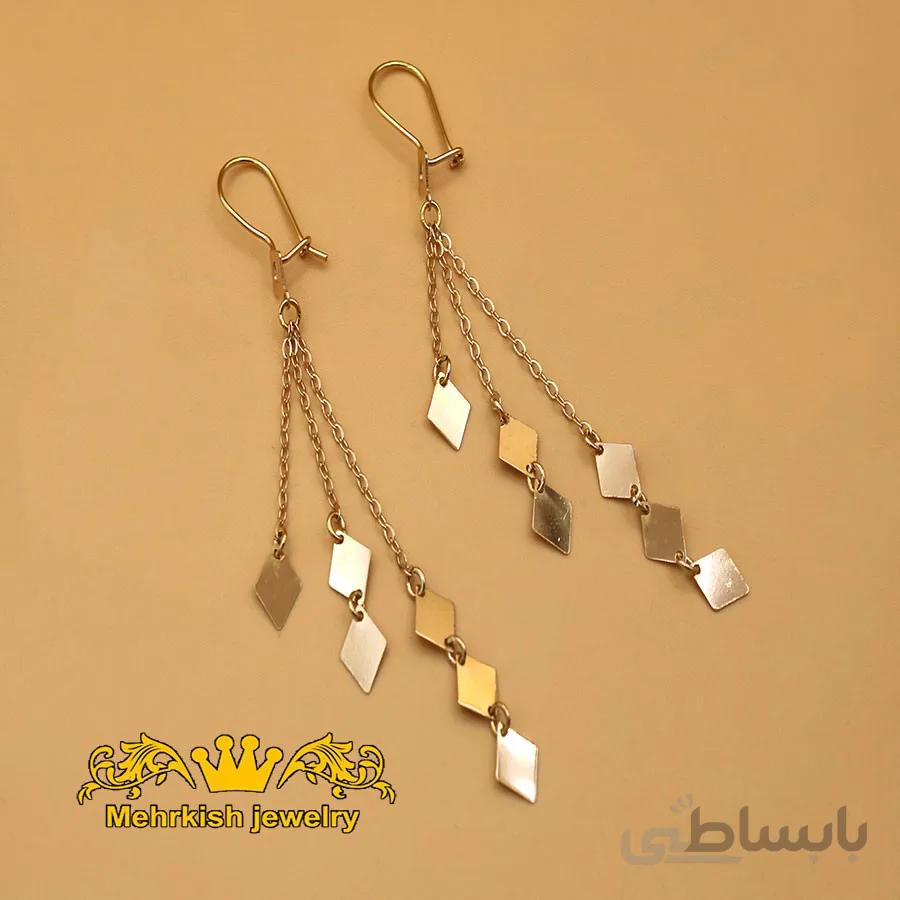 گوشواره لوزی