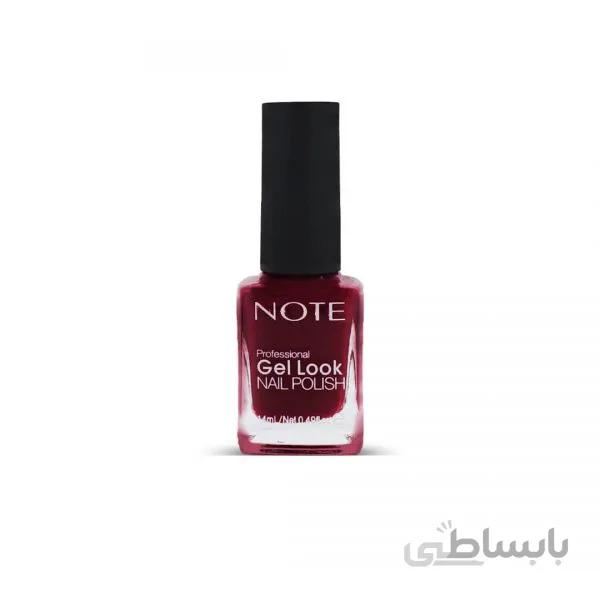 لاک ناخن نوت سری Gel Look کد 24
