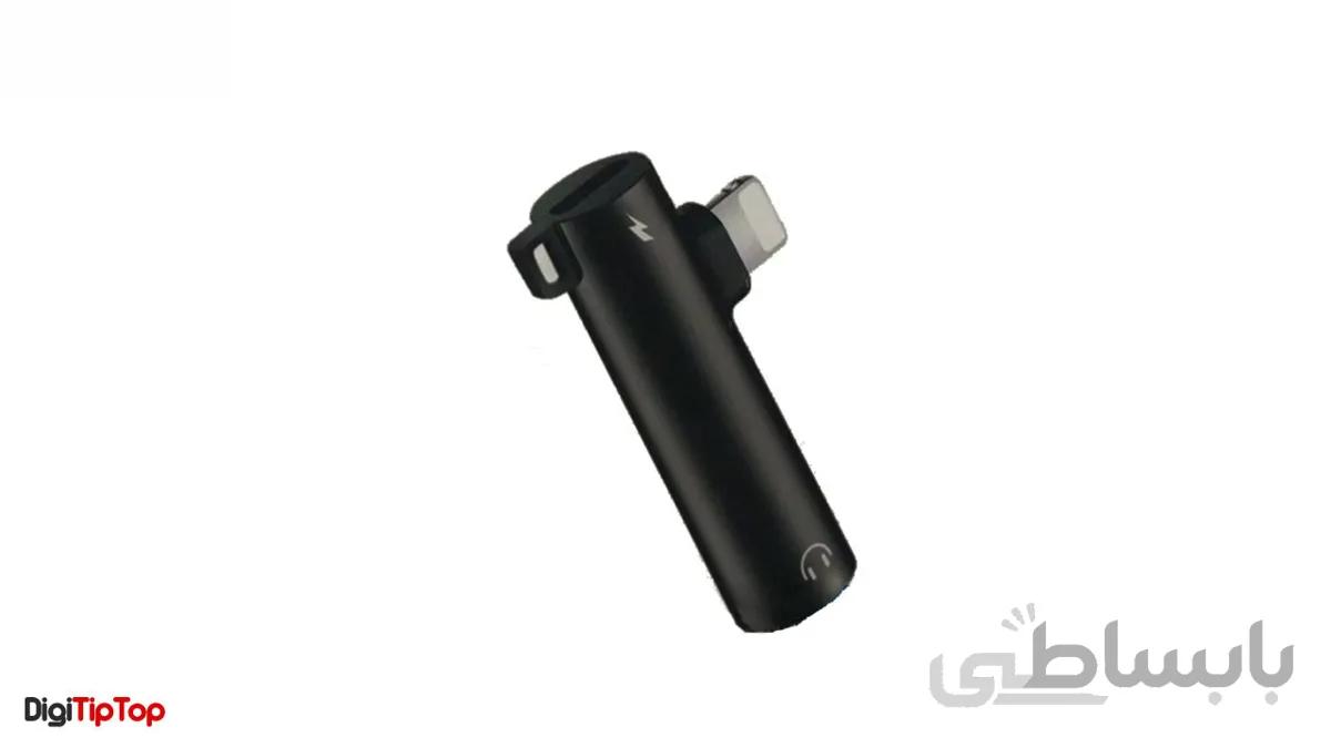 تبدیل آیفون مدل GD-CT019 ا CHAERGE ADAPTER 2in1 Aux headphone jack audio