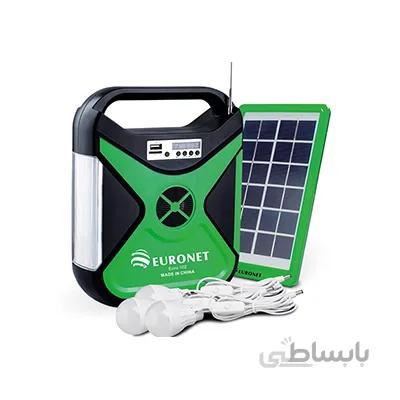 پکیج خورشیدی پرتابل 3 وات EURONET مدل Euro 102