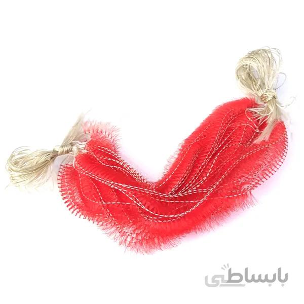 مژه ریلی (ریسه ای) قرمز فر D سایز 10 میلی متر