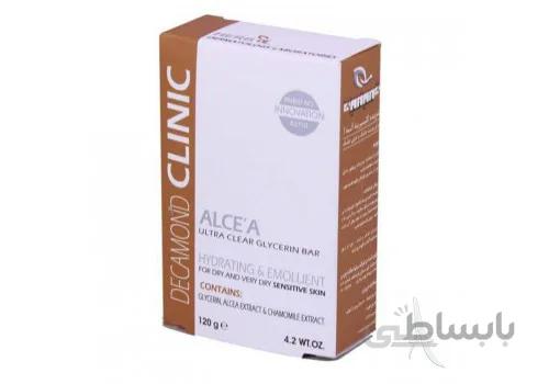 شوینده گلیسیرینه آلسه آ(مناسب خشک وخیلی خشک)کلینیکDecamond Clinic ALCEA Ultra Clear Glycerin Bar