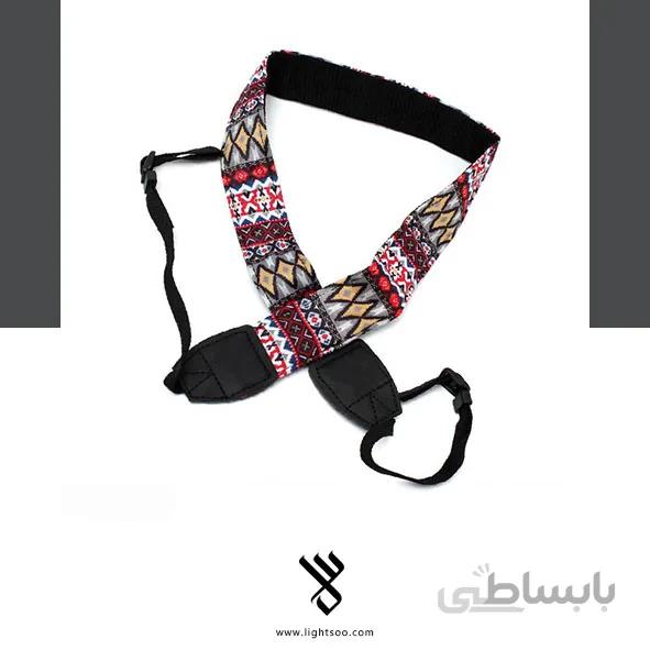 بند دوربین طرح دار(۰۱strap DSLR camera)