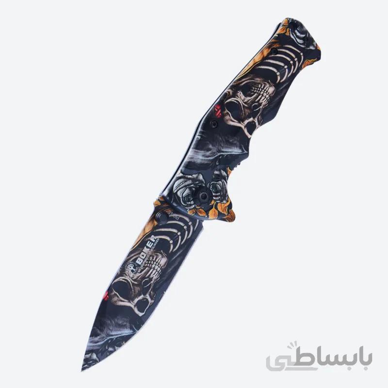 چاقو سفری و جیبی boker طرح دزدان دریایی