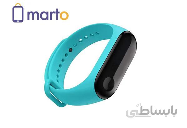 بند مچ بند هوشمند شيائومي مدل Mi Band 3 Silicone ا Xiaomi Mi Band 3 Silicone Wrist Strap