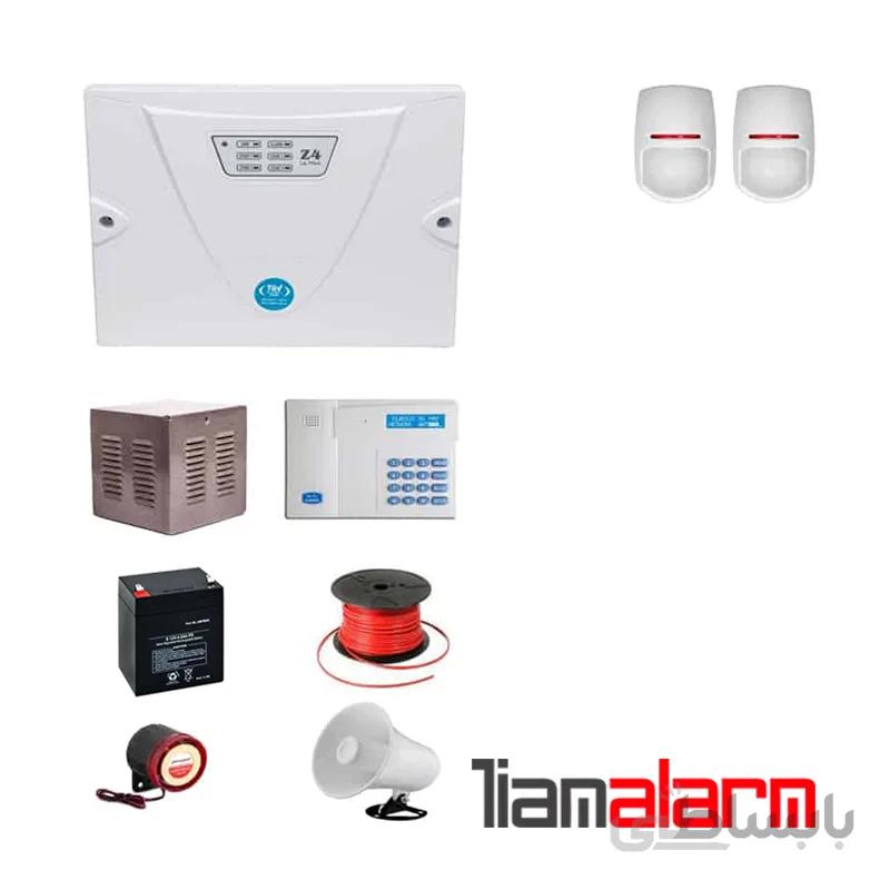 پکیج دزدگیر اماکن باسیم مدل کلاسیک سیم کارتی و تلفنیCGPY2