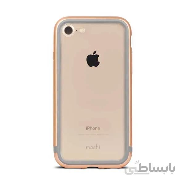 قاب تلفن همراه صورتی موشی Moshi Luxe iPhone 8/7 Rose Pink