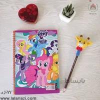 عروسک بافتنی سر مدادی زرافه ( کد 60285 )