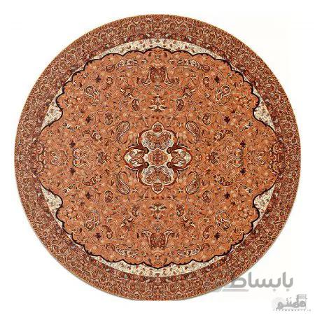 رومیزی گرد ترمه طرح شاه عباسی کد 805