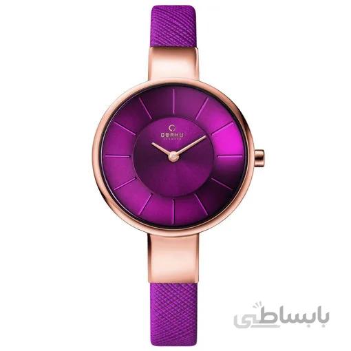 ساعت مچی زنانه اباکو Obaku اورجینال مدل V149LXVQRD