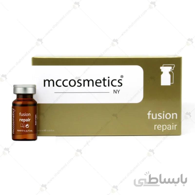 کوکتل مزوتراپی 10 سی سی اسپانیایی فیوژن ام سی کازمتیکس مدل ریپیر Mesotherapy Cocktail mccosmetics Fusion Repair 10cc