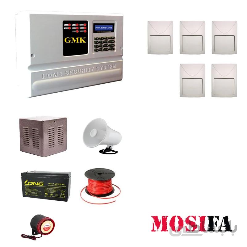 پکیج دزدگیر اماکن GMK سیمکارتی مدل GM_F5