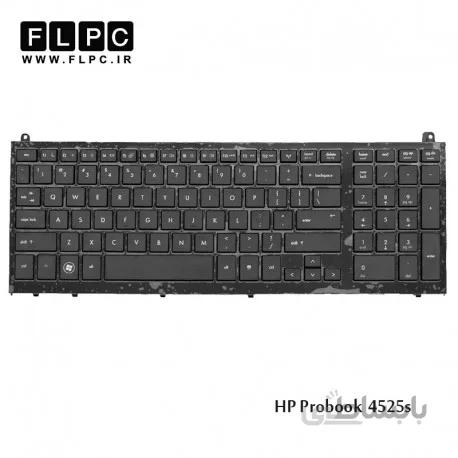 کیبورد لپ تاپ اچ پی 4525 مشکی-با فریم HP Probook 4525s Laptop Keyboard