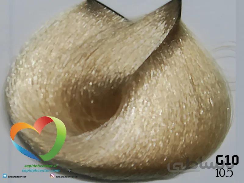رنگ مو ی ترام کالر traum color بلوند طلایی پلاتینه G10- 10.5