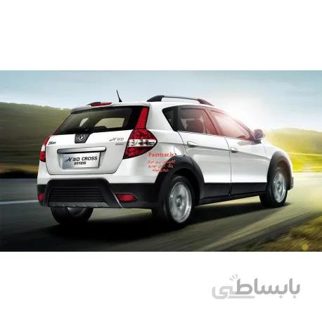 H30 کراس پک خشگیری و ترمیم رنگ اتومبیل سفید H30 Cross دانگ فنگ