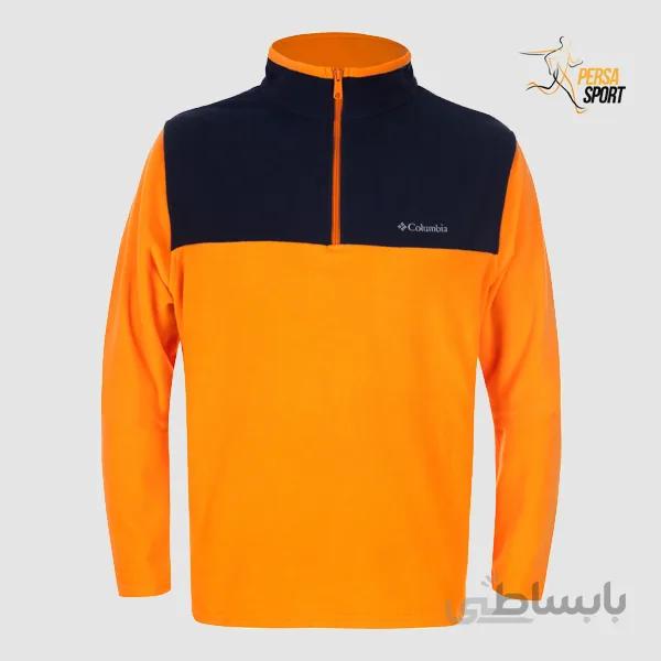 پلار مردانه کلمبیا WESTERN RIDGE HALF ZIP Orange
