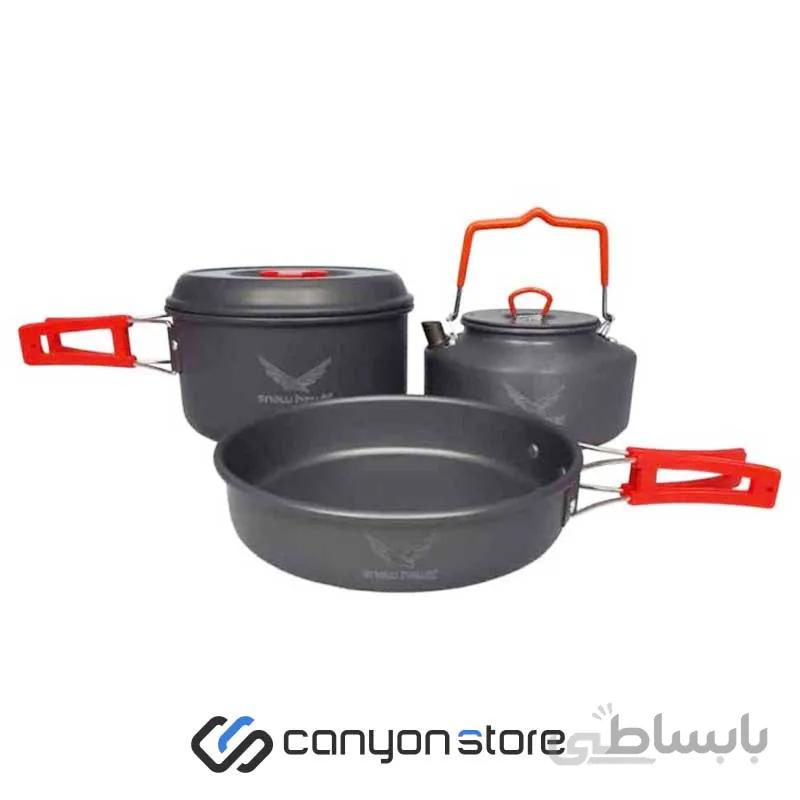 ست ظروف دو نفره اسنوهاک – Snow Hawk Camping SN-D55A