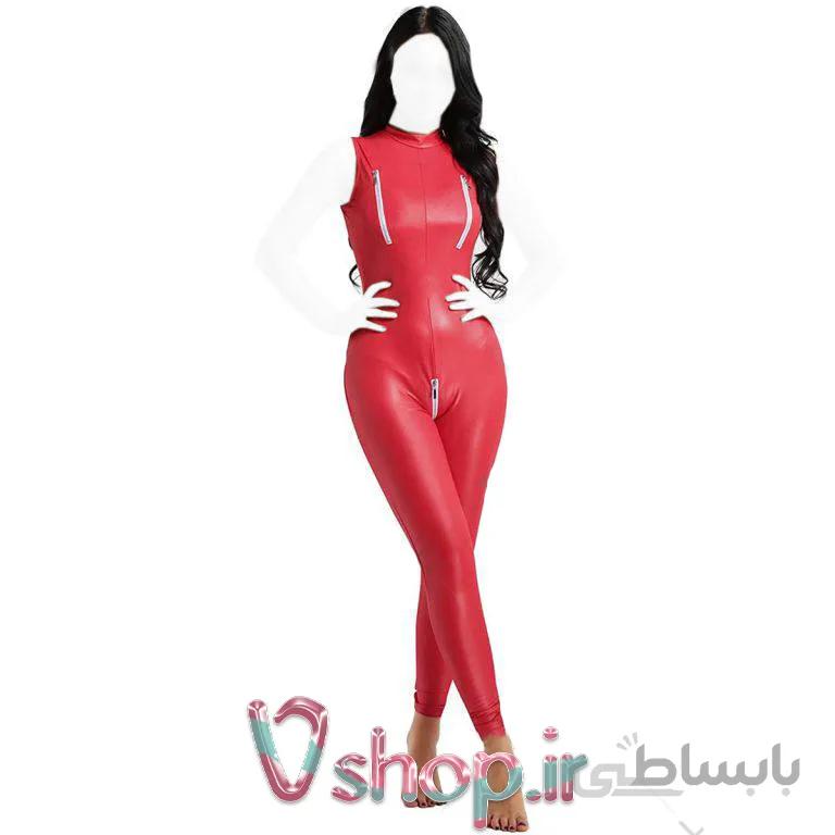 بادی دیسکویی قرمز فاق باز