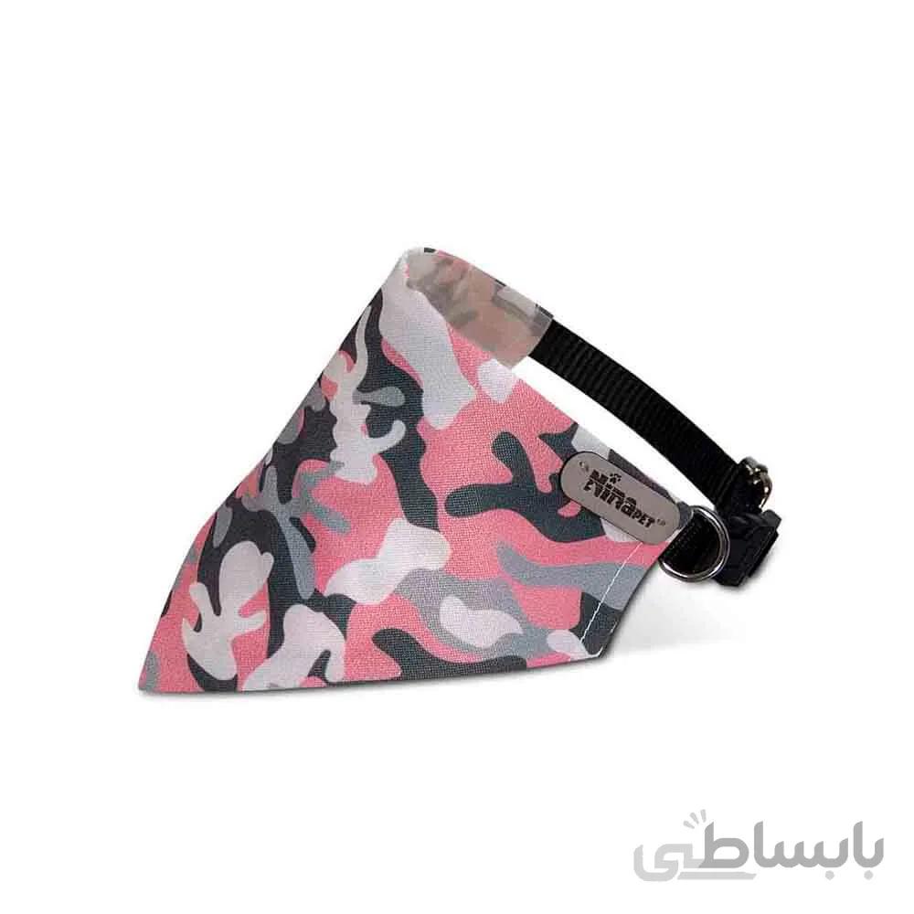قلاده دستمال گردن گربه نیناپت مدل ارتشی ا Ninapet Collar & Scarf For Cats
