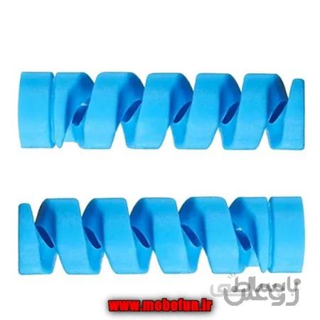 محافظ کابل مدل Silicone Spring بسته 2 عددی