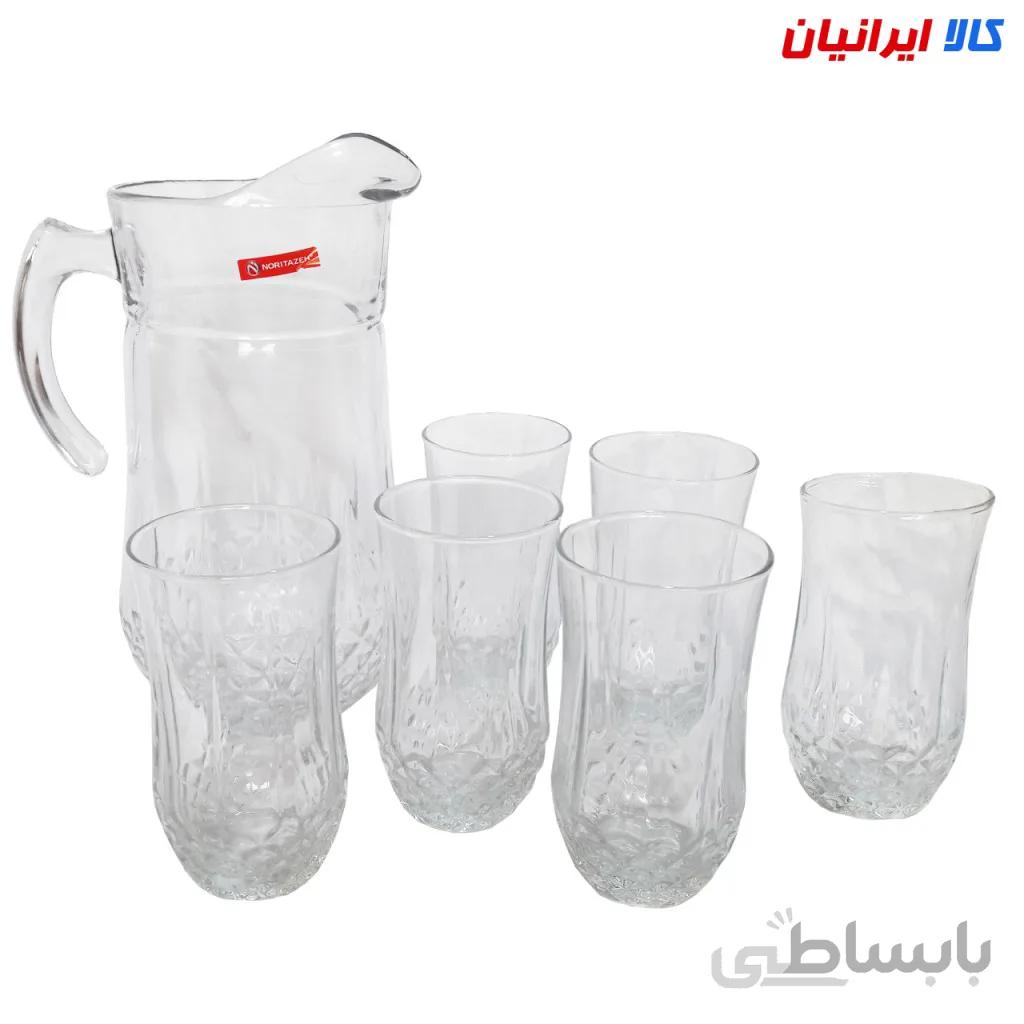 پارچ و لیوان بلور اوپرا