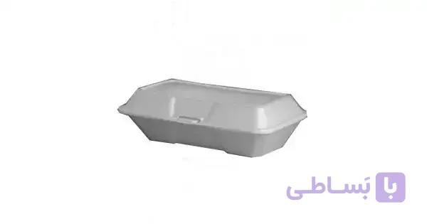 ظرف فوم دو پرسی یکبار مصرف 300 عددی