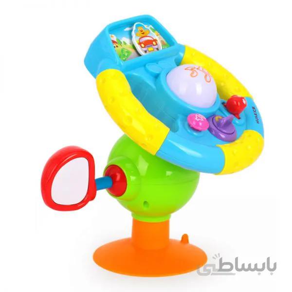 فرمان موزیکال و چراغ دار 916 هالی تویز Huile toys