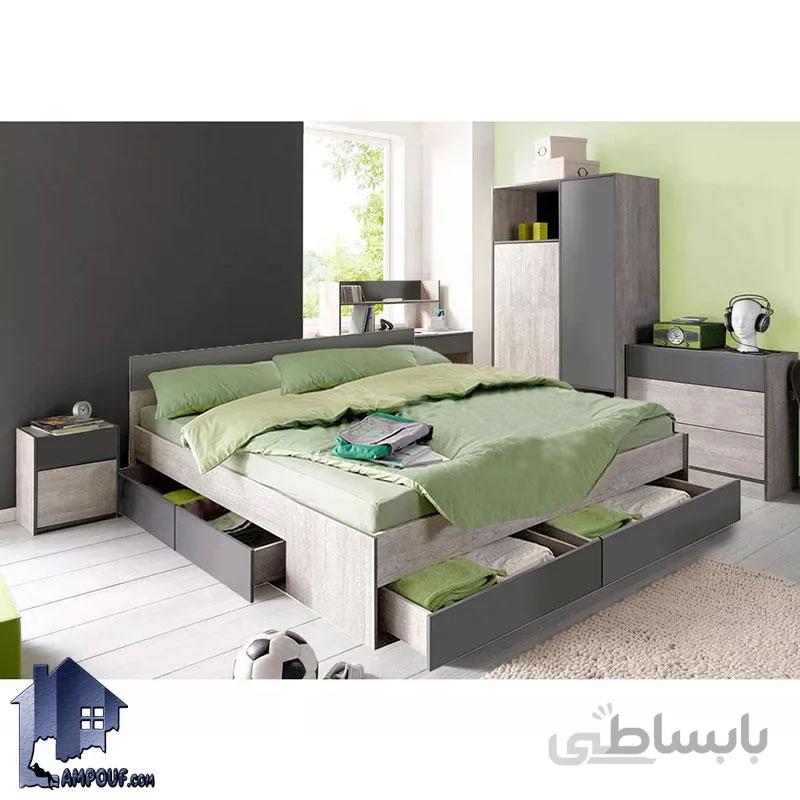 تخت خواب دو نفره DBJ182