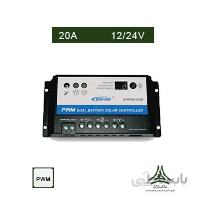 شارژ کنترلر خورشیدی 20 آمپر EPsolar مدل EPIPDB-COM-20