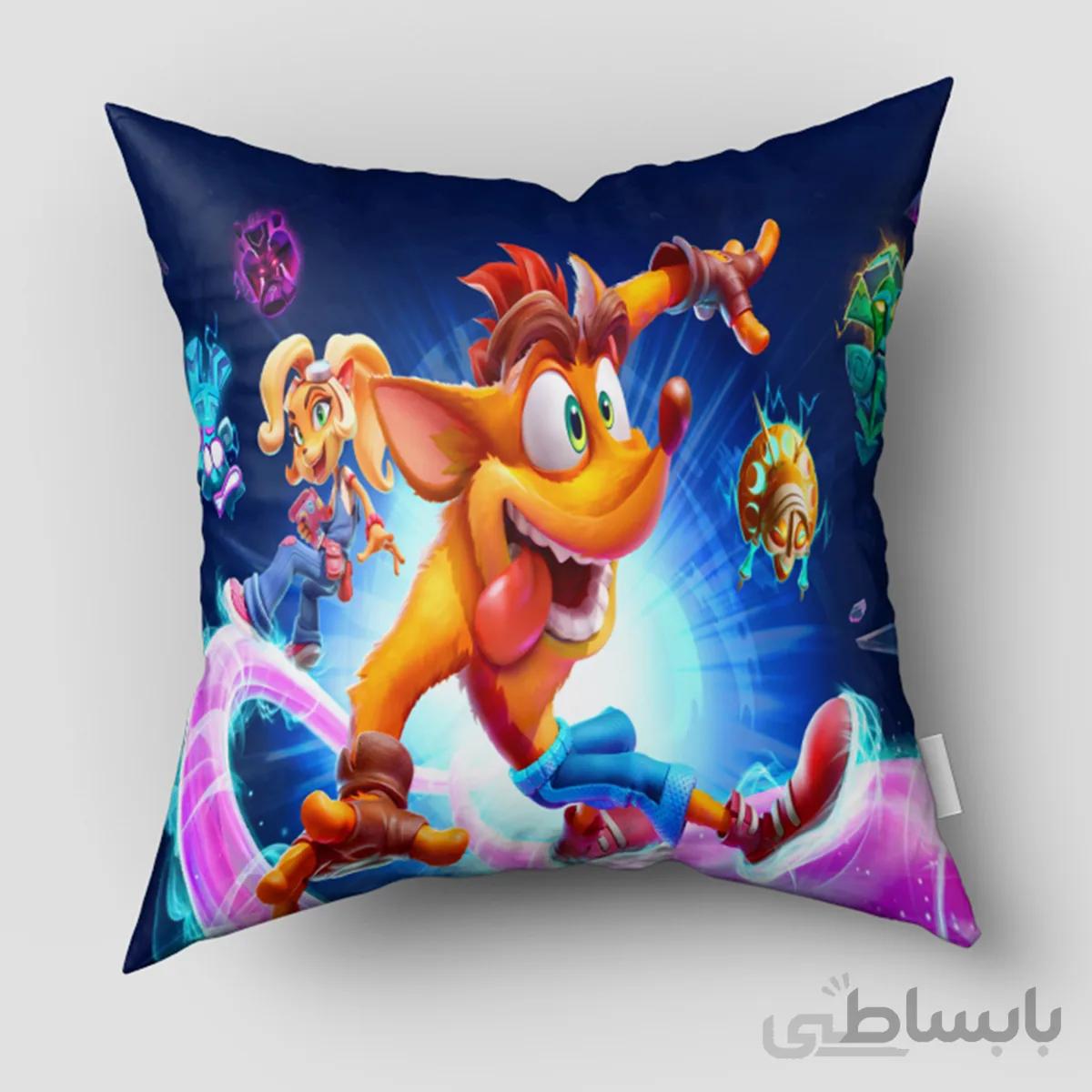 کوسن چاپی پسرانه طرح کراش CS-1283