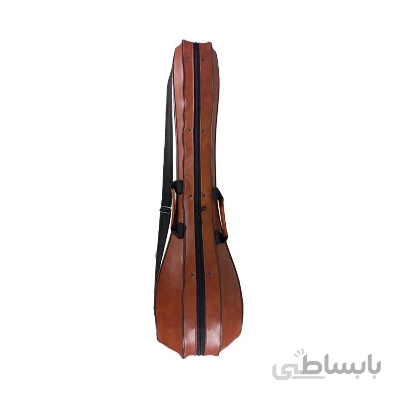 هاردکیس سه تار مدل چرمی قهوه ای
