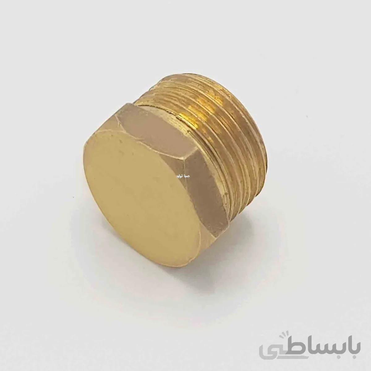 درپوش 3/4 برنجی