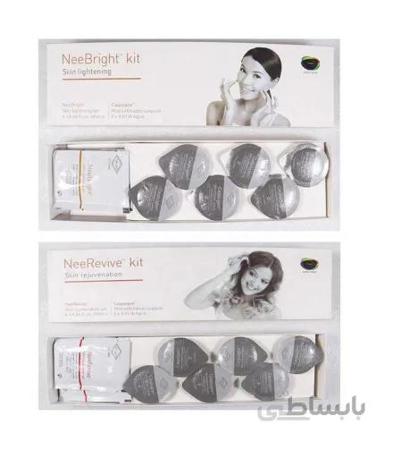 کیت مواد زیبا سازی صورت دستگاه پلاژن اصل neerevive kit neebright