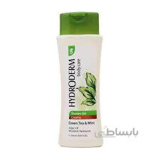 شامپو بدن کرمی هیدرودرم با رایحه چای سبز و نعنا حجم 250ml