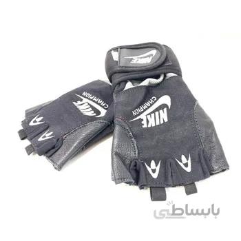 دستکش نیمه بدنسازی نایک
